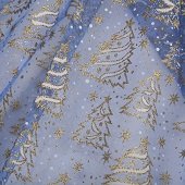 glitter-organza fabrics For Decors Packaging